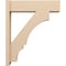 Ekena Millwork 8-in W x 30-in D x 36-in H Balboa Block Rough Cedar Woodgrain TimberThane Outlooker, Primed Tan OUTUR080X30X36BOA44RCPR - alternate 6
